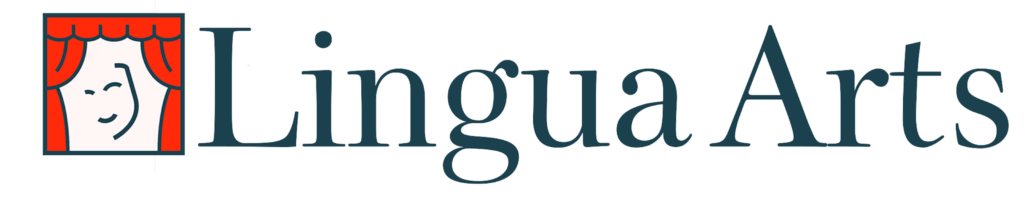 logo rojo lingua arts