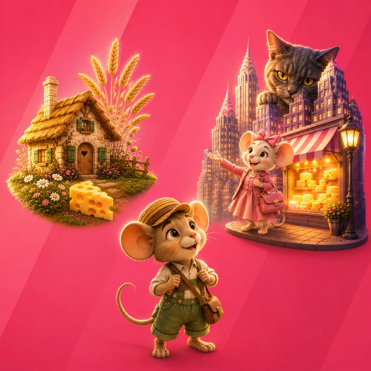 The Country Mouse - Teatro en inglés para Primaria